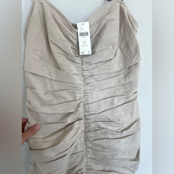 NWT Summer Ruched Midi Dress - Anthropologie - Picture 4 of 11